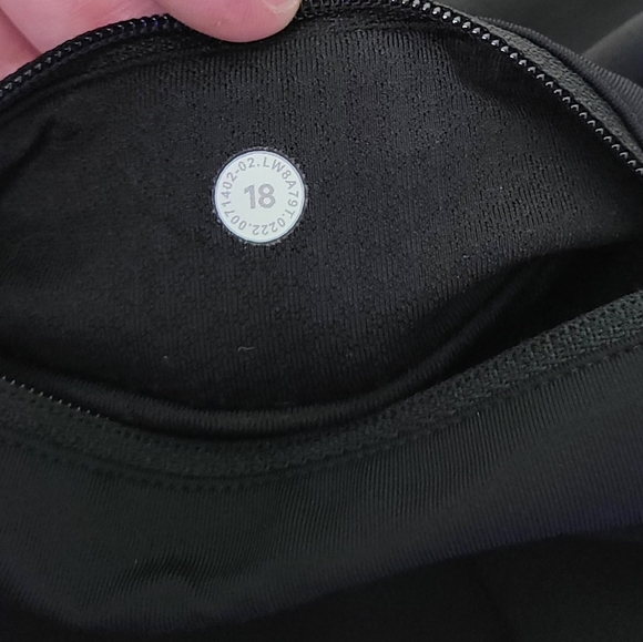 Lululemon Pace Rival Skirt Black Size 18 EUC - Picture 8 of 9